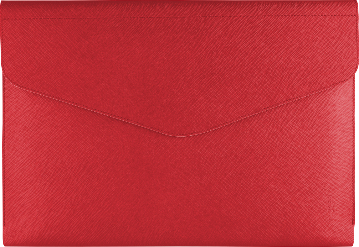 Pouzdro FIXED Siena pro notebooky a tablety o úhlopříčce do 13", červené