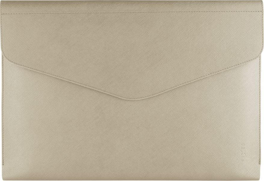 Pouzdro FIXED Siena pro notebooky a tablety o úhlopříčce do 13", krémové