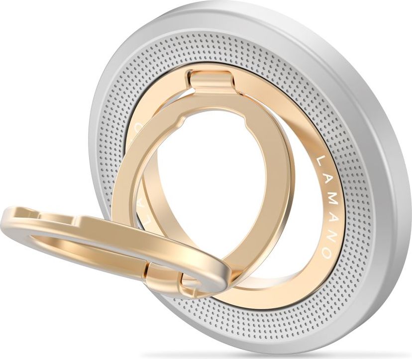 TECH-PROTECT MMR700 LAMANO MAGNETIC MAGSAFE PHONE RING TITANIUM/GOLD