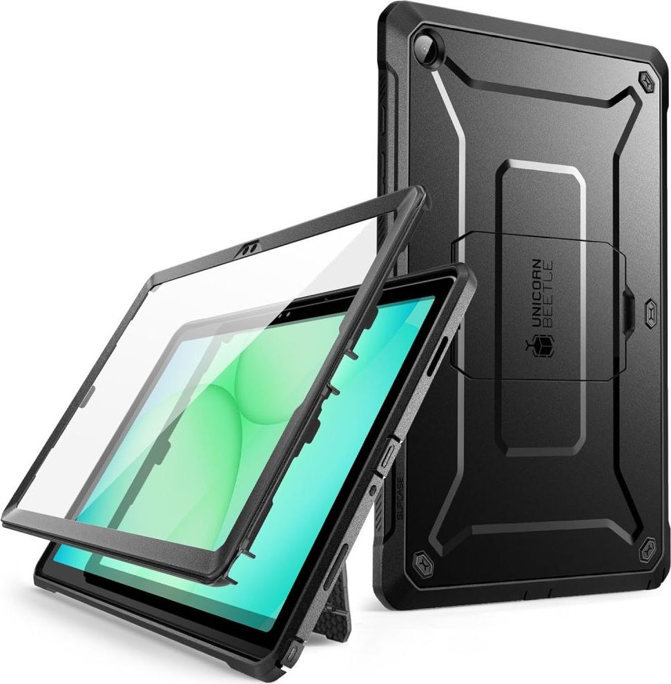 SUPCASE UNICORN BEETLE PRO GALAXY TAB A11+ PLUS 11.0 X230 / X235 / X236 BLACK