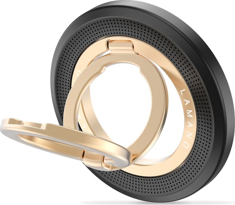 TECH-PROTECT MMR700 LAMANO MAGNETIC MAGSAFE PHONE RING BLACK/GOLD