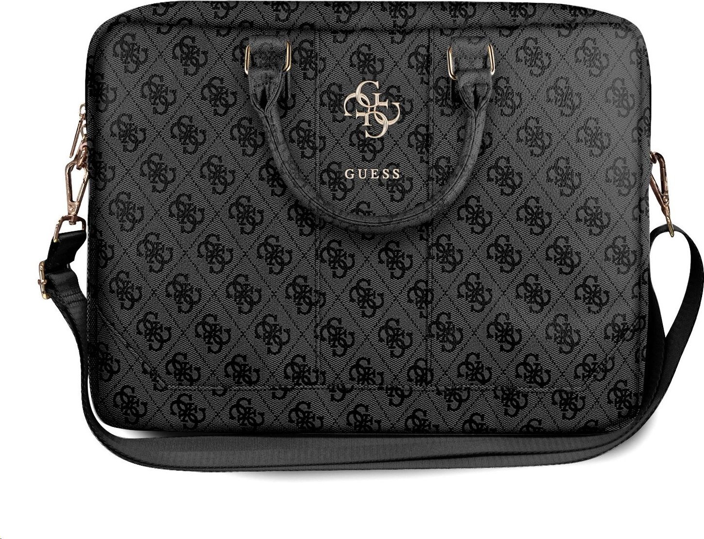 Guess PU 4G Metal Logo Taška na Notebook 15/16" Grey