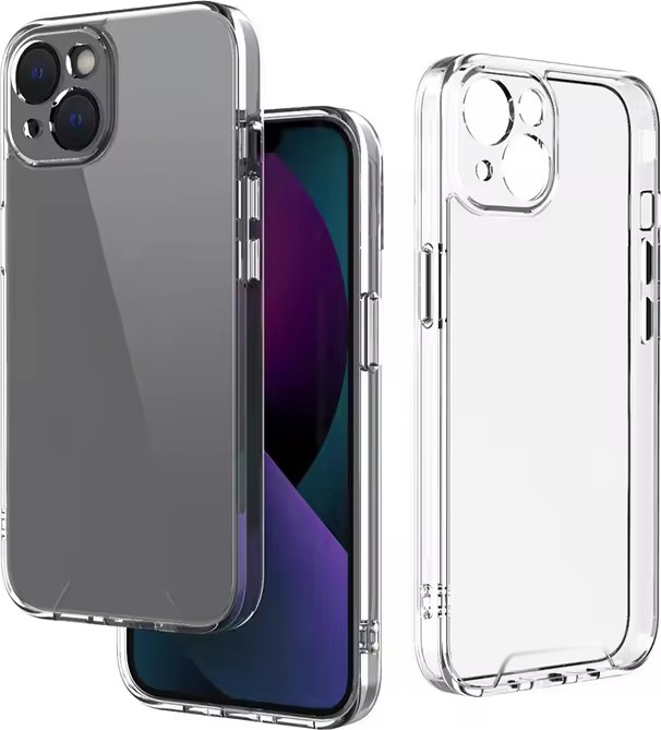 Hybridní krystalový kryt pro iPhone 16 Pro 6,3" průhledný