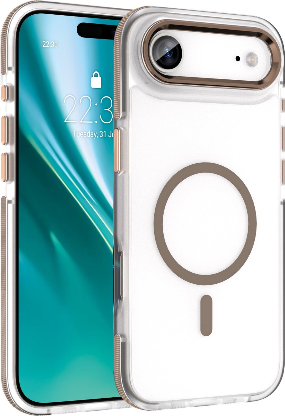 Pouzdro Etteri Icy Mag pro iPhone 17 Air zlaté