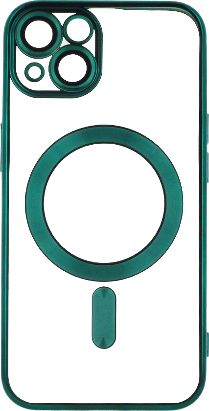 Pouzdro Color Chrome Mag pro iPhone 17 Pro 6,3" zelené s otevřeným kroužkem