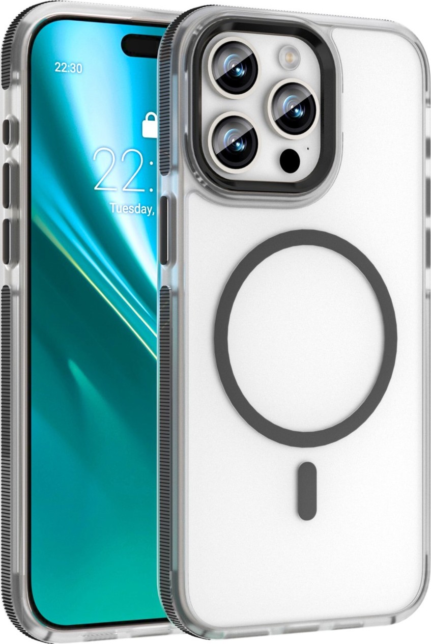 Pouzdro Etteri Icy Mag pro iPhone 15 Pro 6,1" černé