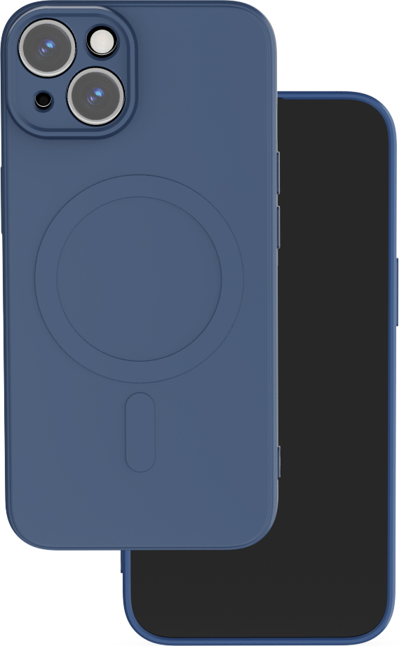 Kryt Simple Color Mag pro iPhone 15 6,1" tmavě modrý