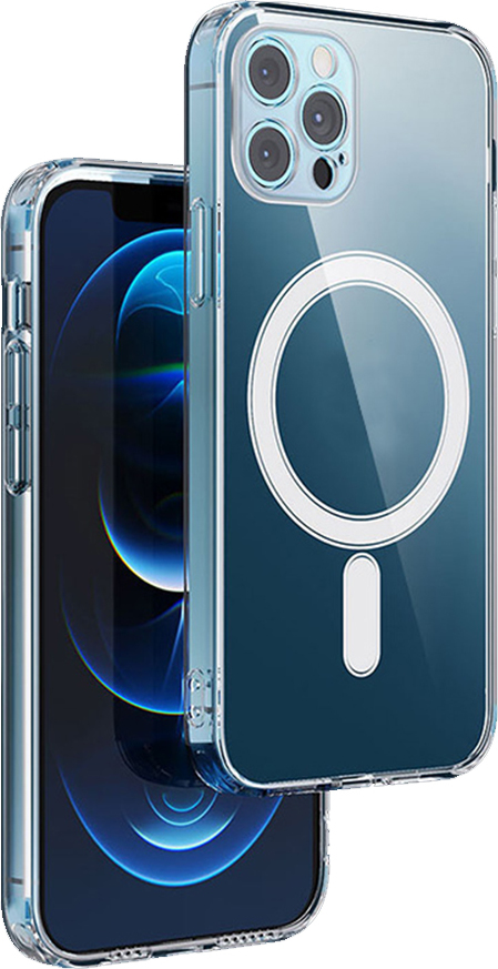 Kryt Anti Shock 1,5 mm Mag pro iPhone 15 Plus 6,7" s průhlednou ochranou fotoaparátu