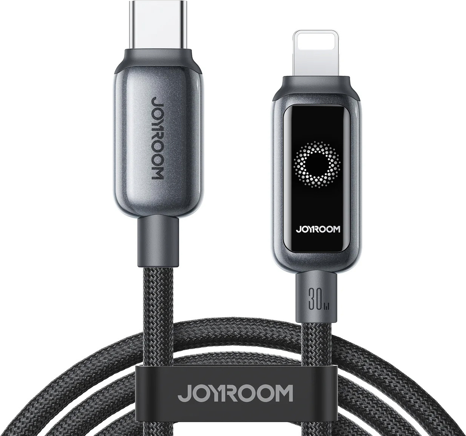 Kabel Joyroom S-A55 StarFlight 30W USB-C - Lightning 1,2m - černý