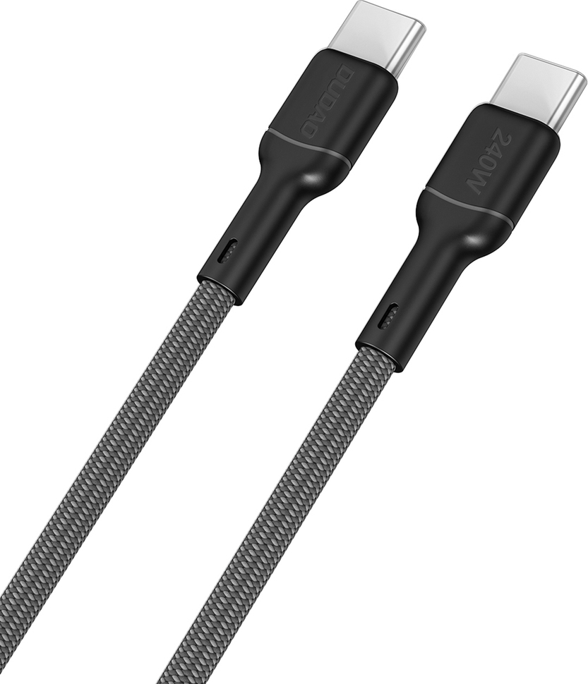 Dudao L9C Max 240W PD USB-C - USB-C 2m kabel - černý