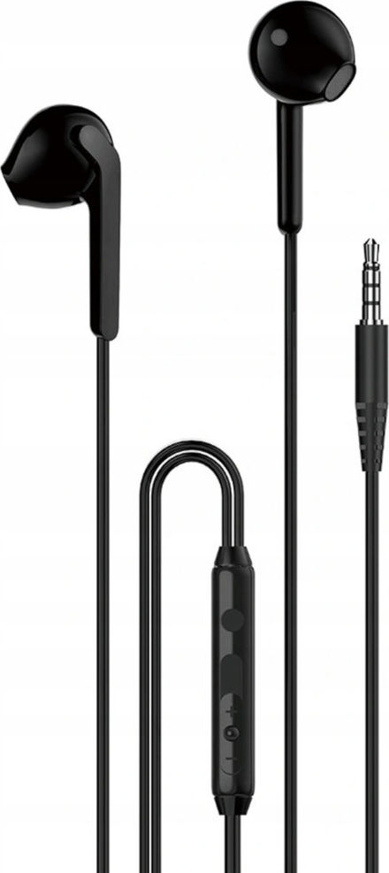 Levně Kabelová sluchátka do uší Dudao X3 s USB-C - černá