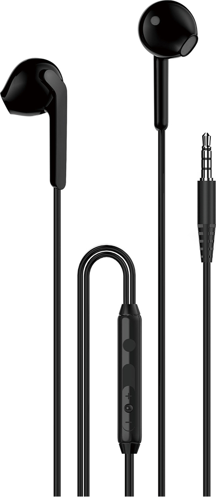 Kabelová sluchátka do uší Dudao X3 s USB-C - černá