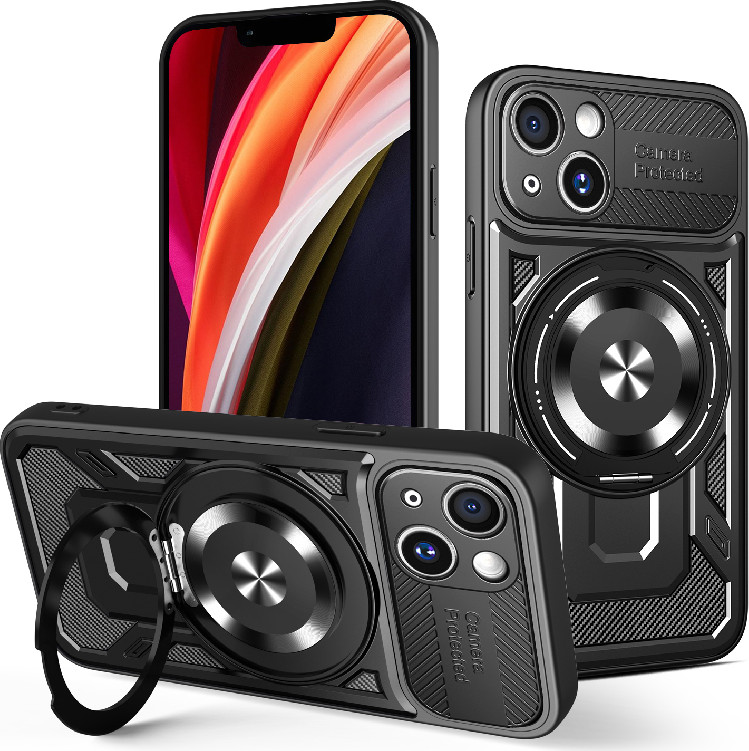 Pouzdro Defender Armor Mag pro iPhone 14 6,1" černé