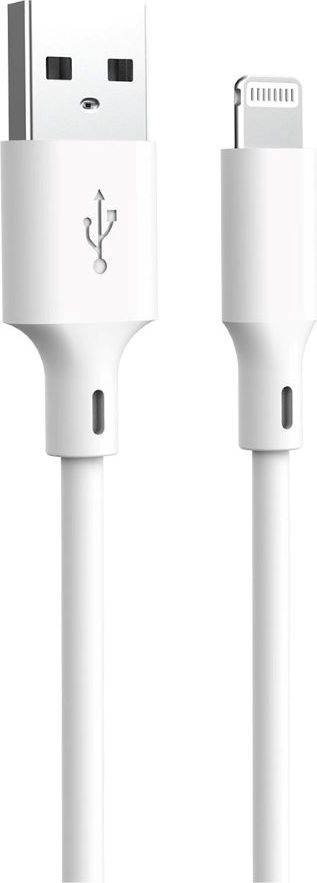 Recyklovatelný kabel USB-A - Lightning 1,5m 2,4A HDKR12-AL-00 bílý