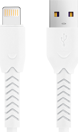 Kabel Maxlife MXUC-04 USB - Lightning 1,0 m 3A bílý