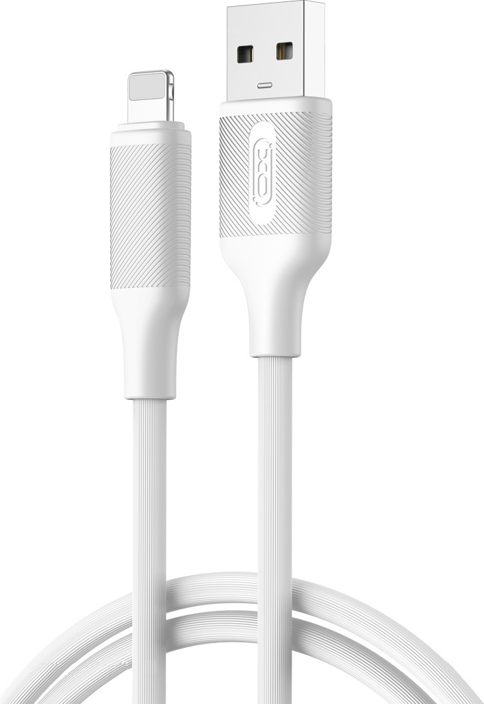 Kabel XO NB265 USB - Lightning 1,0 m 2,4A bílý