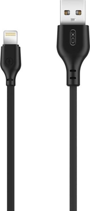 Kabel XO NB103 USB - Lightning 1,0 m 2,1A černý