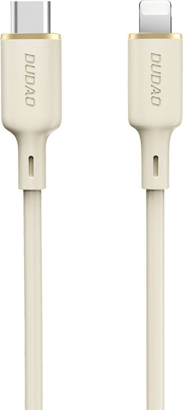 Kabel Dudao L7SCL USB-C - Lightning 30W 2m - béžový