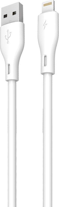 Kabel Dudao L2L USB-A / Lightning 3A 2m - bílý