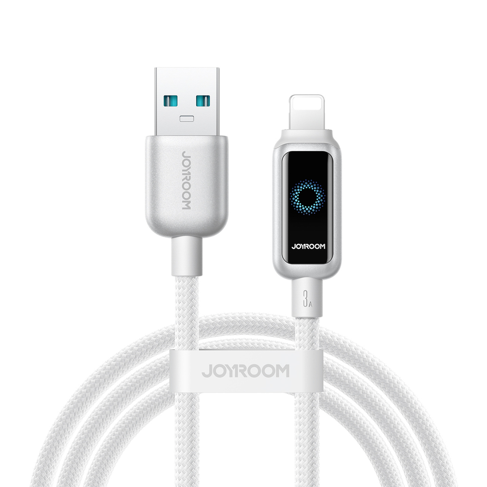 Kabel Joyroom S-A55 StarFlight 3A USB-A - Lightning 1,2m - bílý