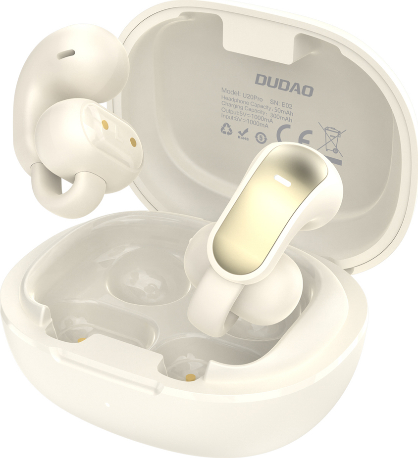 Bezdrátová sluchátka Dudao U20 Pro TWS Bluetooth - bílá