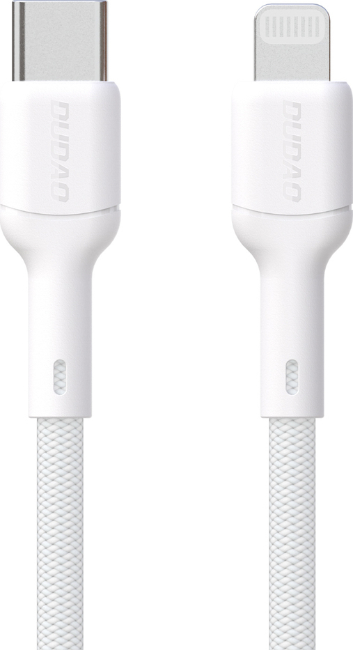 Kabel Dudao L9X 30W USB-C - Lightning 1m - bílý