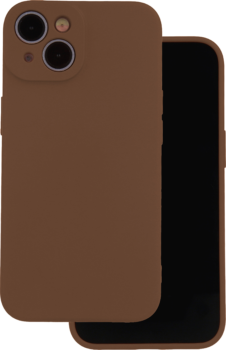Silikonový kryt pro iPhone 16 6,1" hnědý