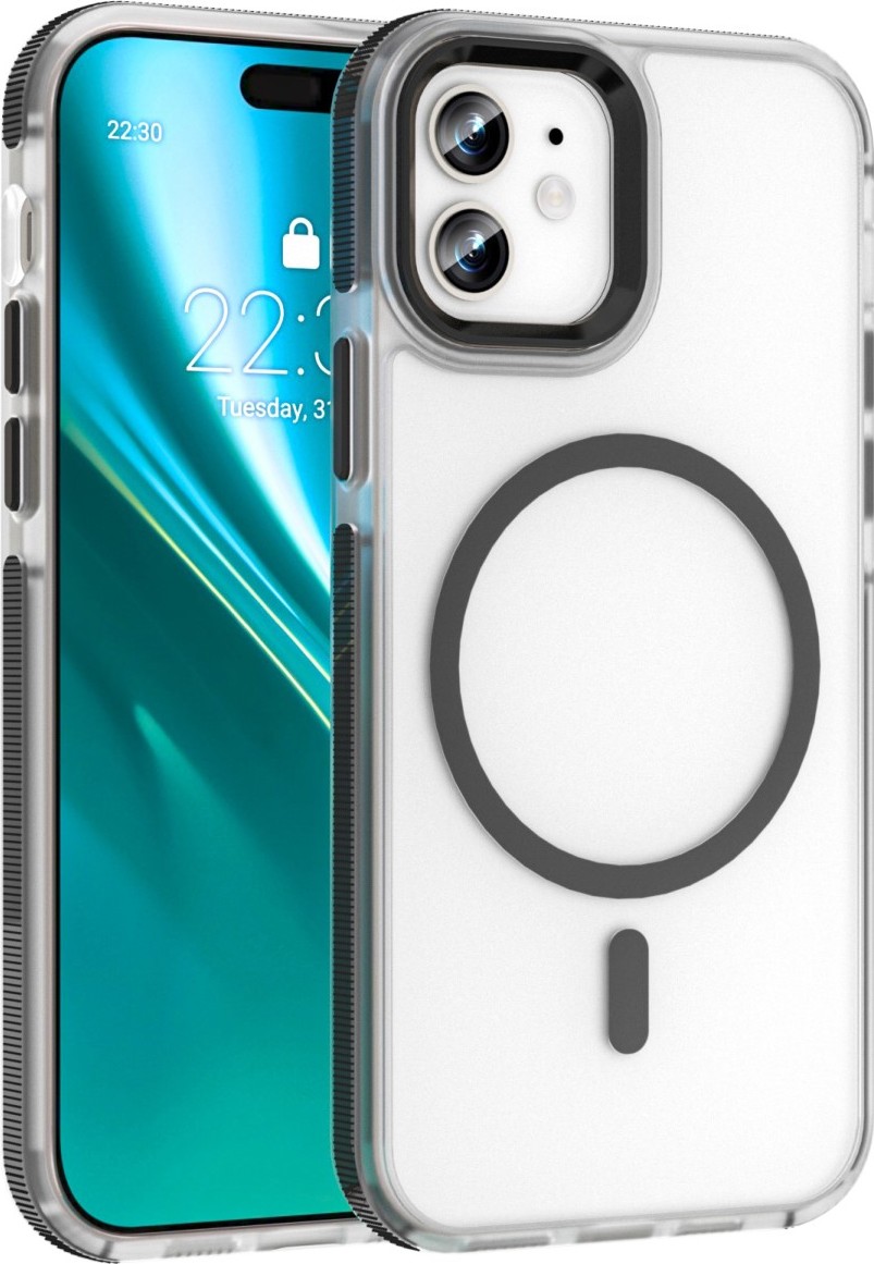 Pouzdro Etteri Icy Mag pro iPhone 12 / 12 Pro 6,1'' černé