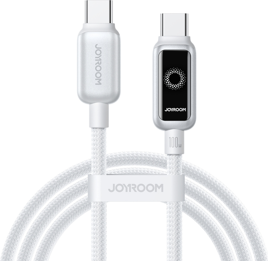 Kabel Joyroom S-A55 StarFlight 100W USB-C - USB-C 1,2 m - bílý