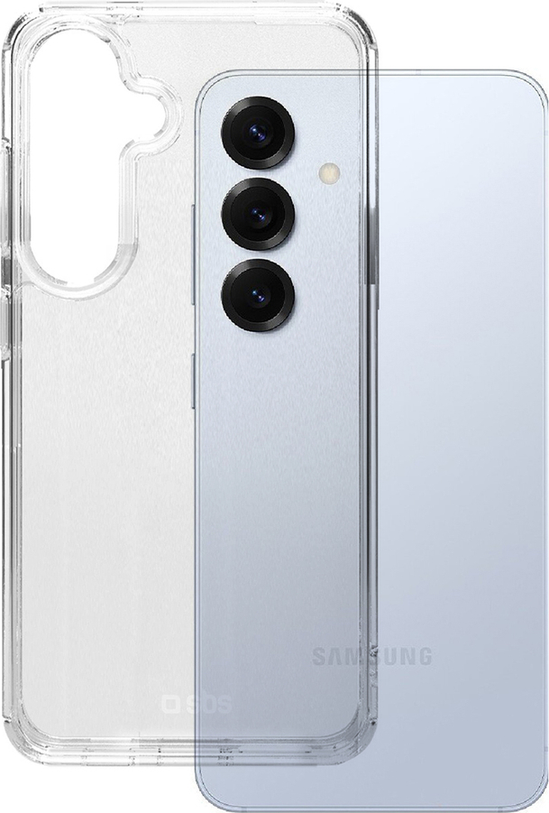 Pouzdro SBS D3O pro Samsung Galaxy S25 - průhledné