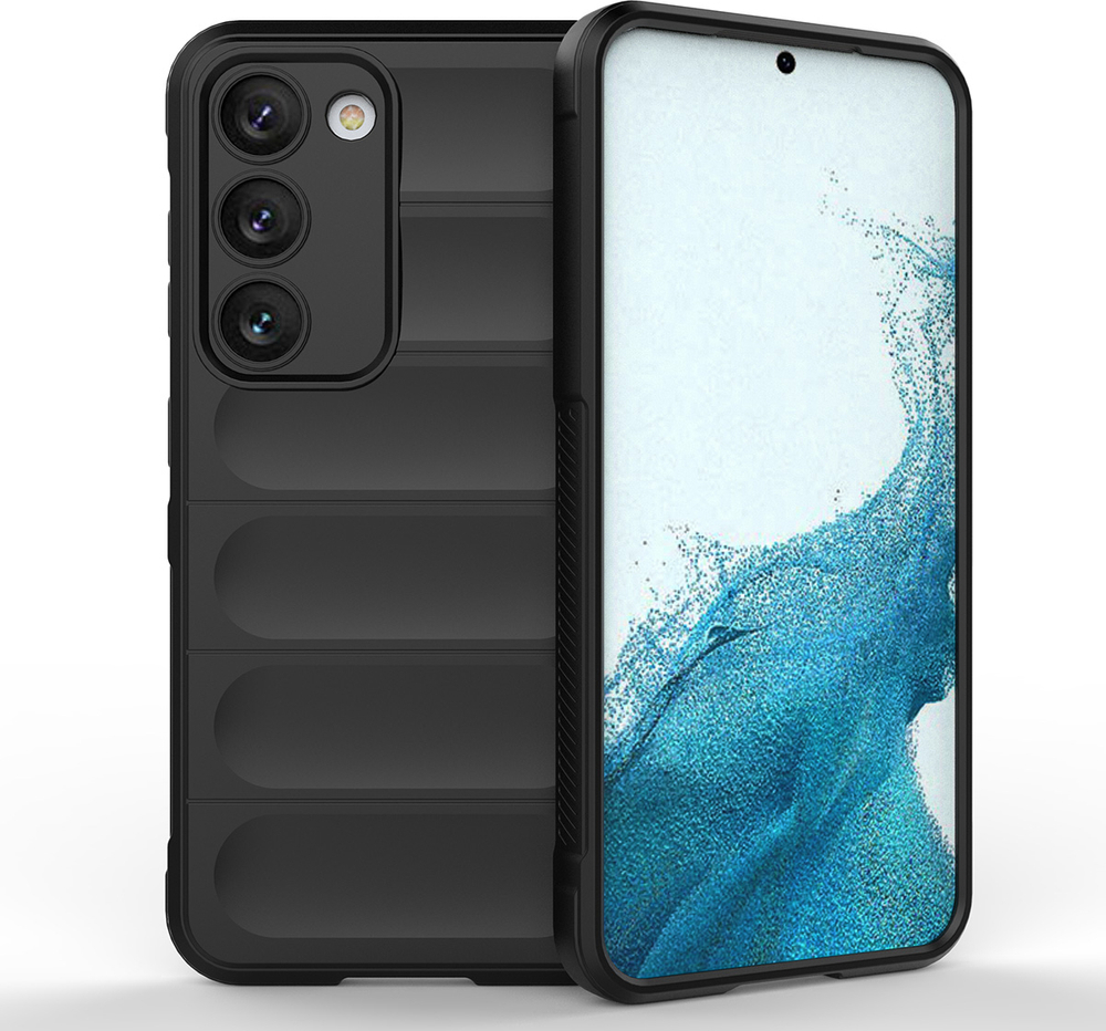 Flexibilní pancéřovaný kryt Magic Shield pro Samsung Galaxy S23+, černý