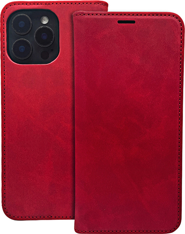 Smart Suede kryt pro Samsung Galaxy A56 5G červený