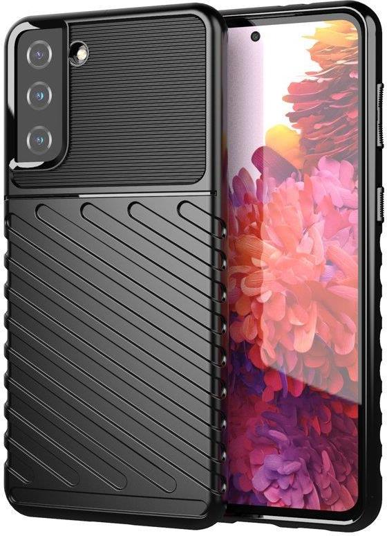 Flexibilní pancéřovaný kryt Thunder Case pro Samsung Galaxy S22+ (S22 Plus) černý