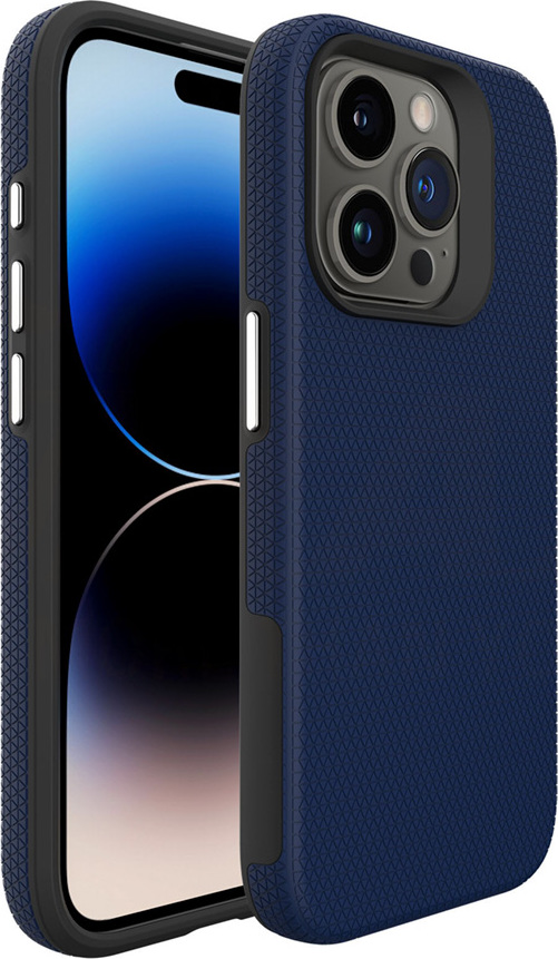 Pouzdro Vmax Triangle pro Samsung Galaxy A35 5G tmavě modré