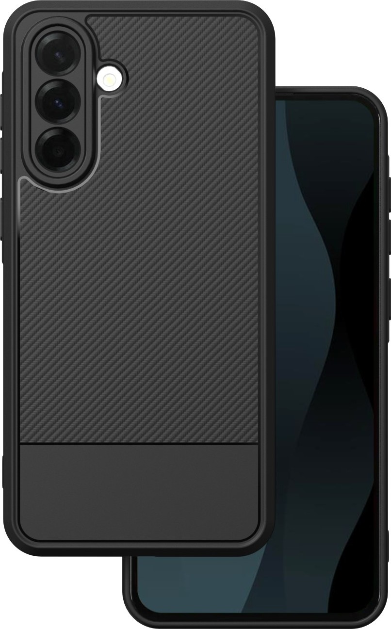 Simple Carbon kryt pro Samsung Galaxy A17 4G / A17 5G černý