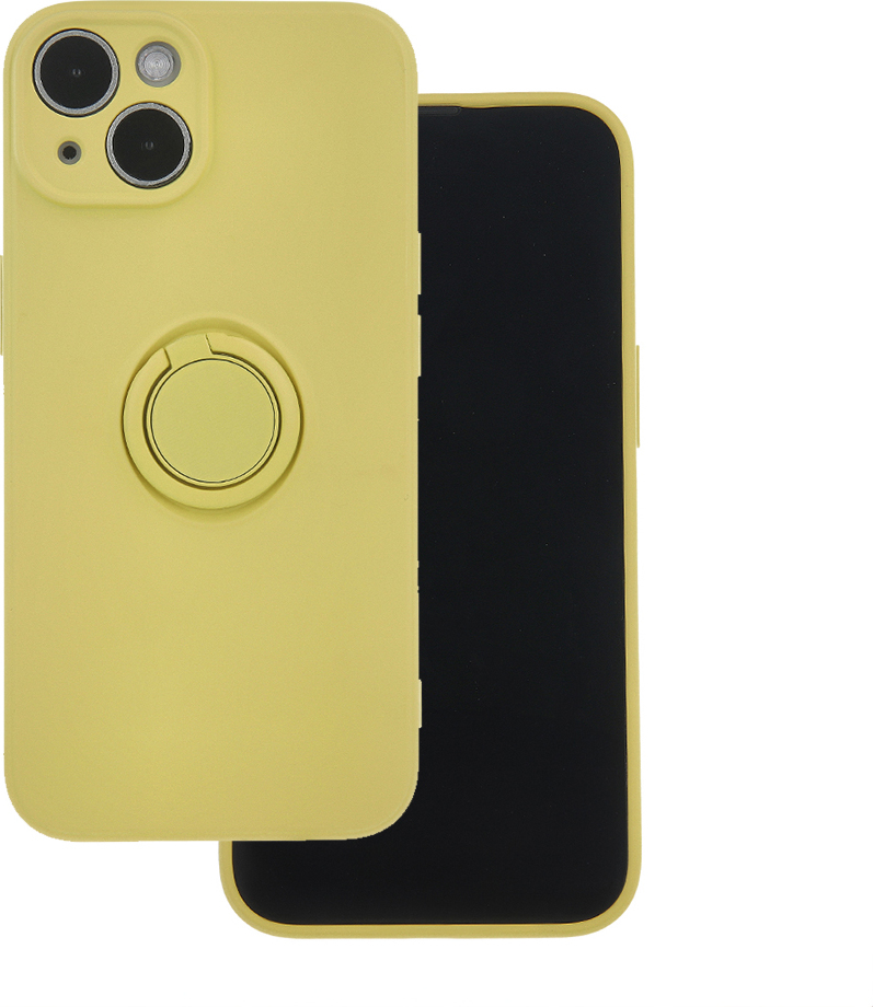 Pouzdro Finger Grip pro Samsung Galaxy A34 5G žluté