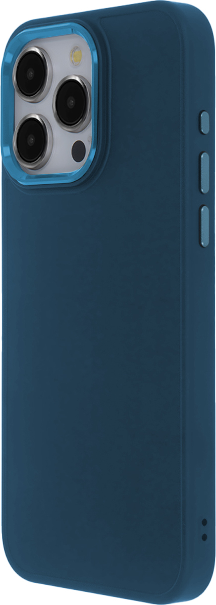 Satin Touch kryt pro Samsung Galaxy A14 4G / A14 5G tmavě modrý