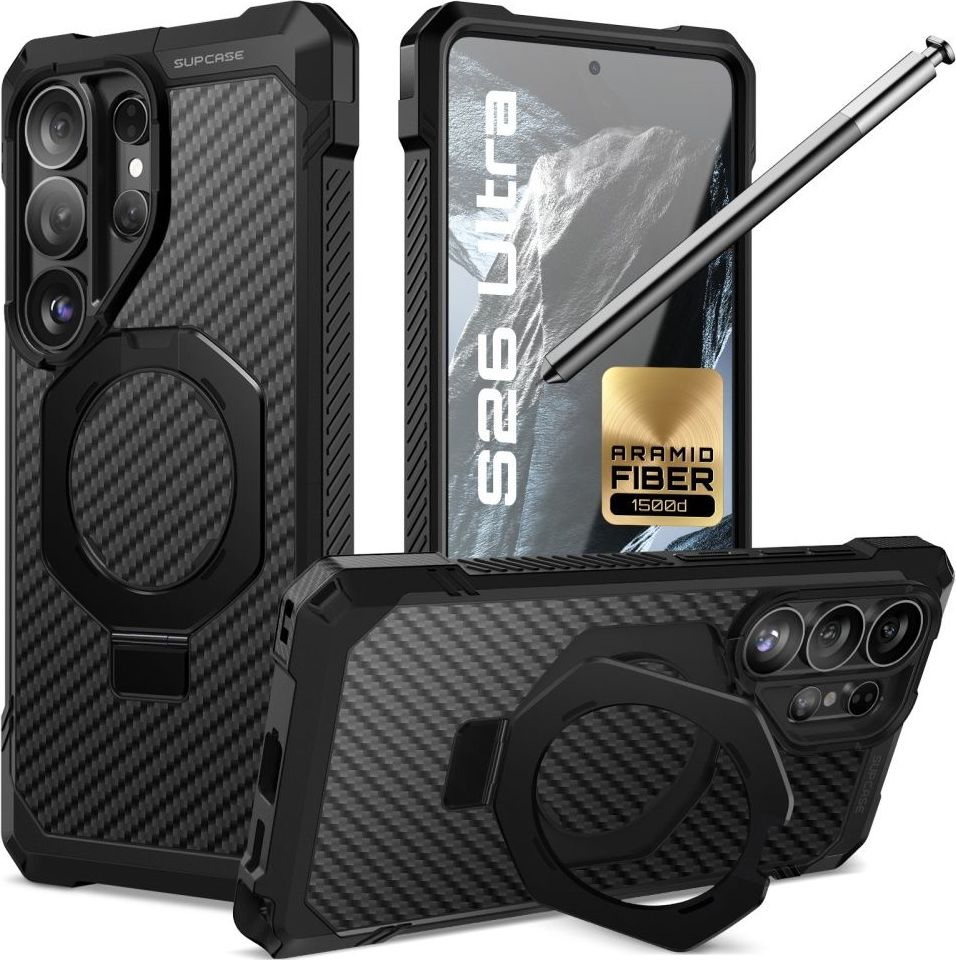 Levně Supcase Kryt UB Grip Mag MagSafe pro Samsung Galaxy S26 Ultra Aramid