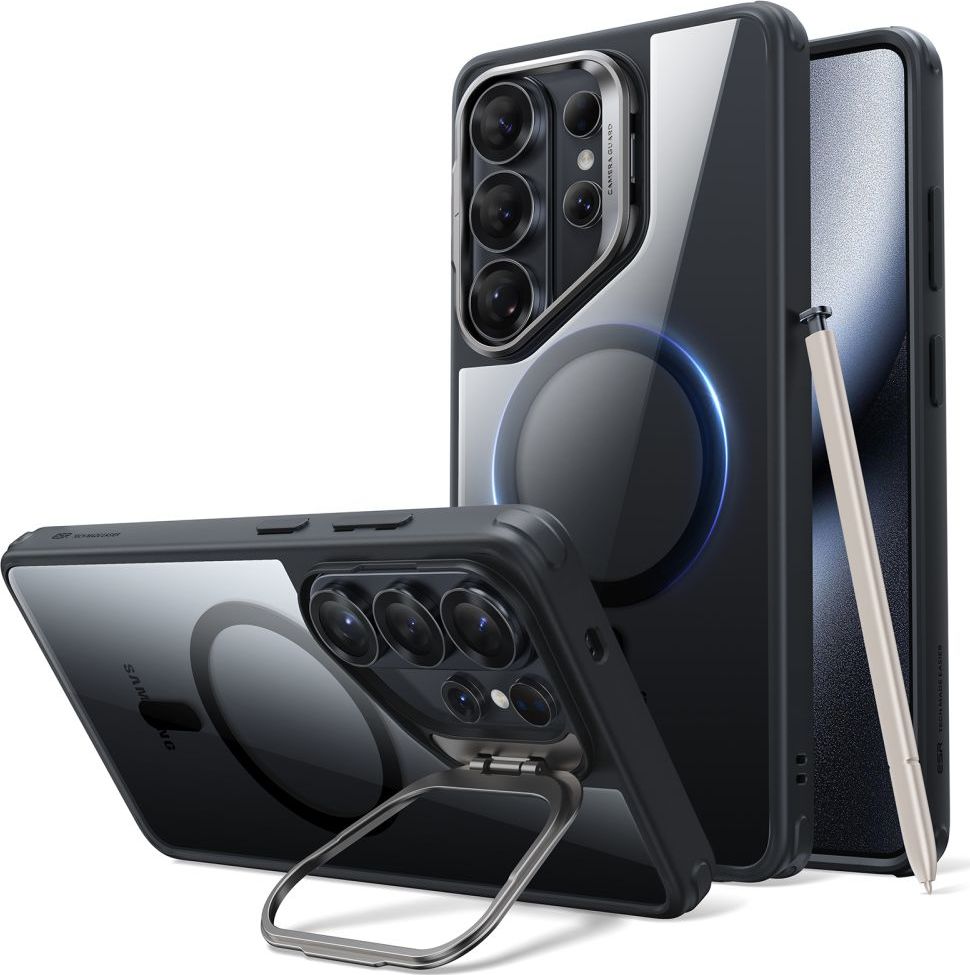 ESR CLASSIC HYBRID KICKSTAND MAGSAFE GALAXY S26 ULTRA CLEAR/BLACK