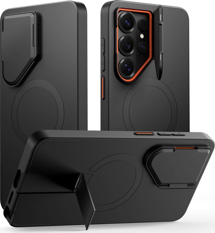 TECH-PROTECT KEVLAR AURA MAGSAFE GALAXY S26 ULTRA BLACK/ORANGE