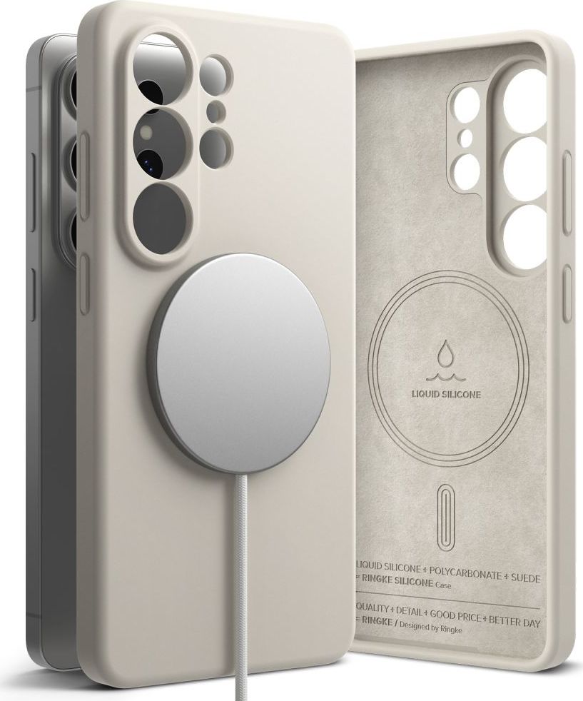 RINGKE SILICONE MAGNETIC MAGSAFE GALAXY S26 ULTRA STONE