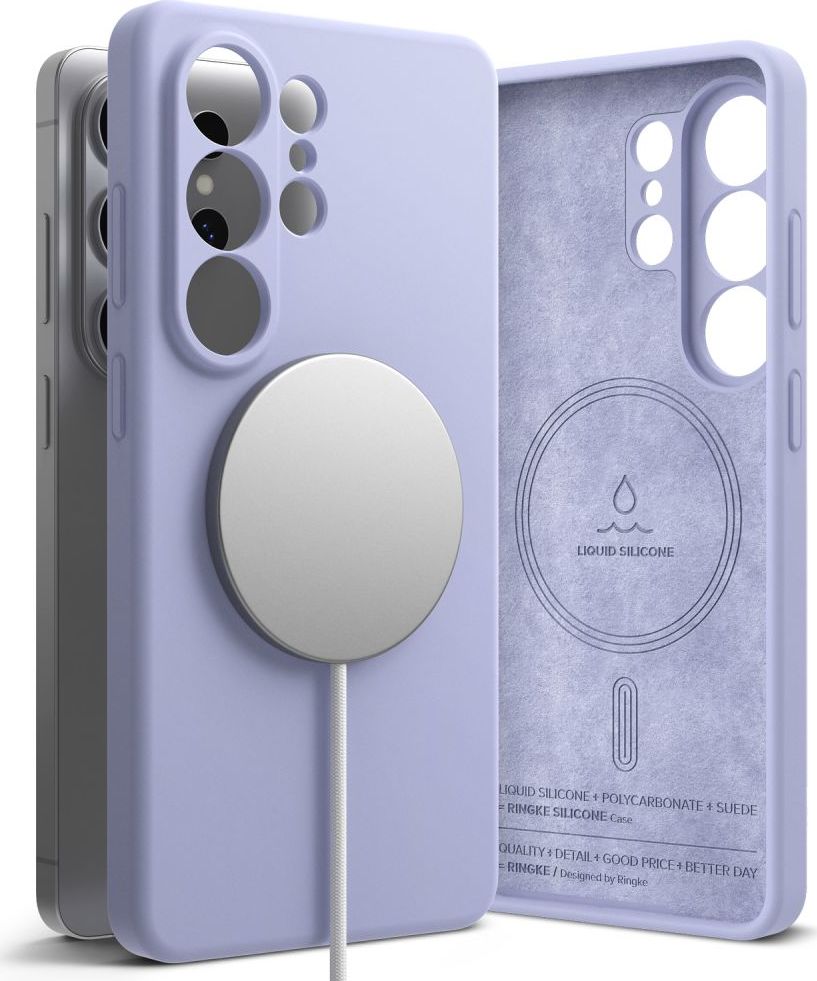 RINGKE SILICONE MAGNETIC MAGSAFE GALAXY S26 ULTRA LAVENDER