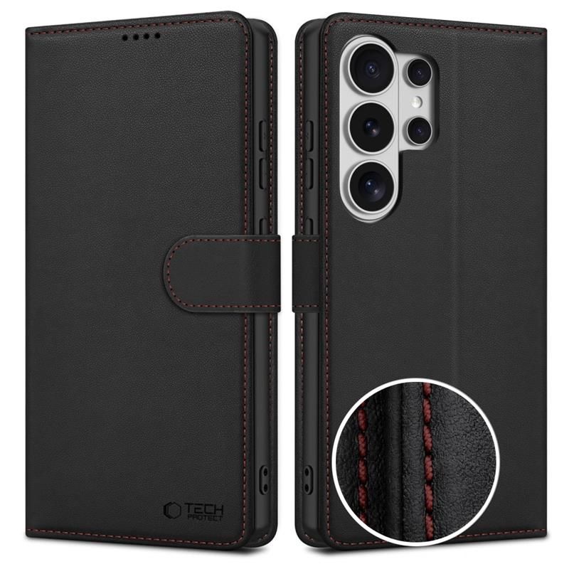 TECH-PROTECT WALLET GALAXY S26 ULTRA BLACK/RED