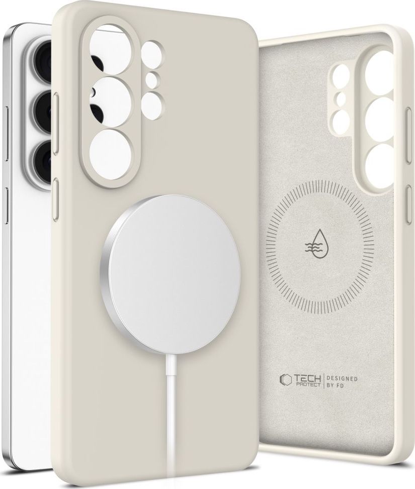 TECH-PROTECT SILICONE MAGSAFE GALAXY S26 ULTRA COSMIC LATTE