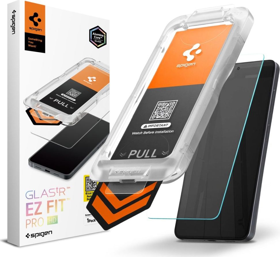 Tvrzené sklo SPIGEN GLAS.TR "EZ FIT PRO AC" HD GALAXY S26 CLEAR (s aplikatorem)