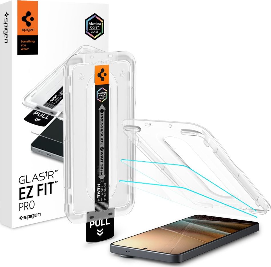 Levně Spigen Glas.tR EZ Fit Pro AC Anti Reflection tvrzené sklo pro Galaxy S26 Ultra (2-balení)