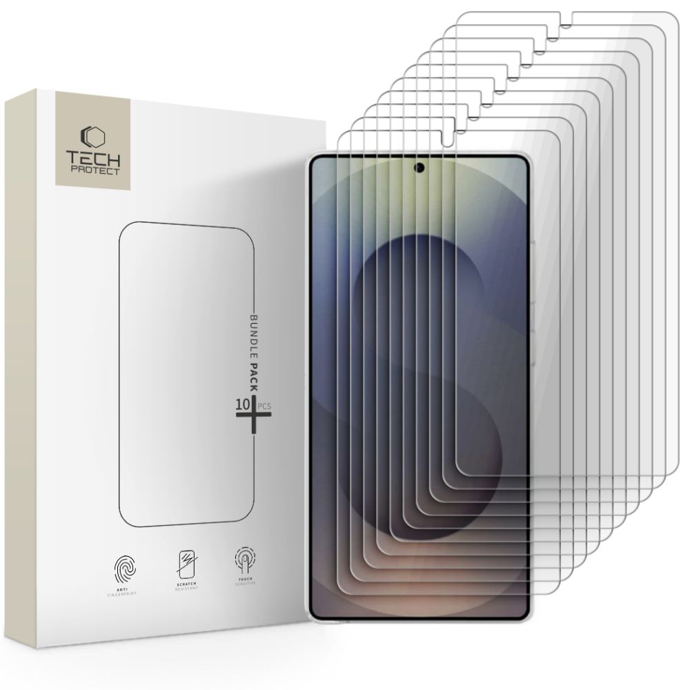 Tvrzené sklo TECH-PROTECT BUNDLE 10-PACK GALAXY S26 ULTRA CLEAR (10 kusů)