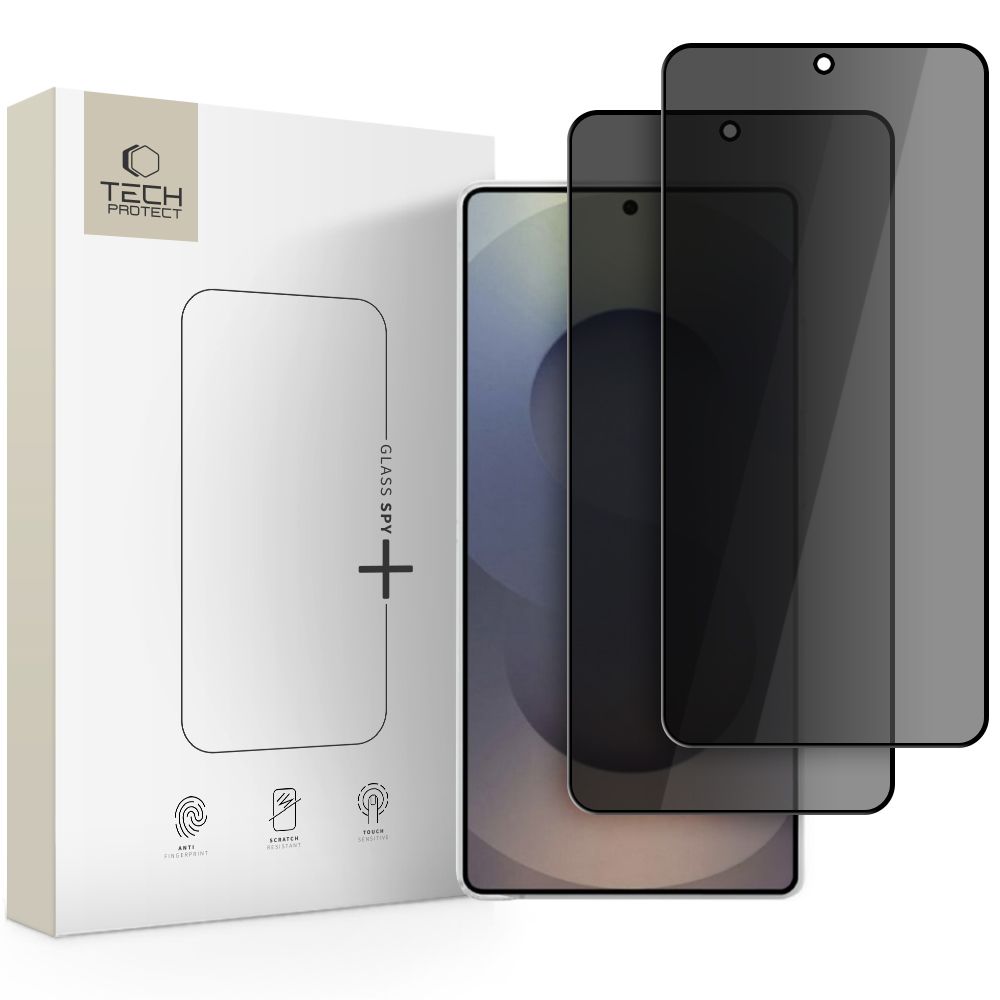 Tech-Protect Glass SPY+ privacy (zatmavující) tvrzené sklo pro Samsung Galaxy S26 Ultra, 2 ks