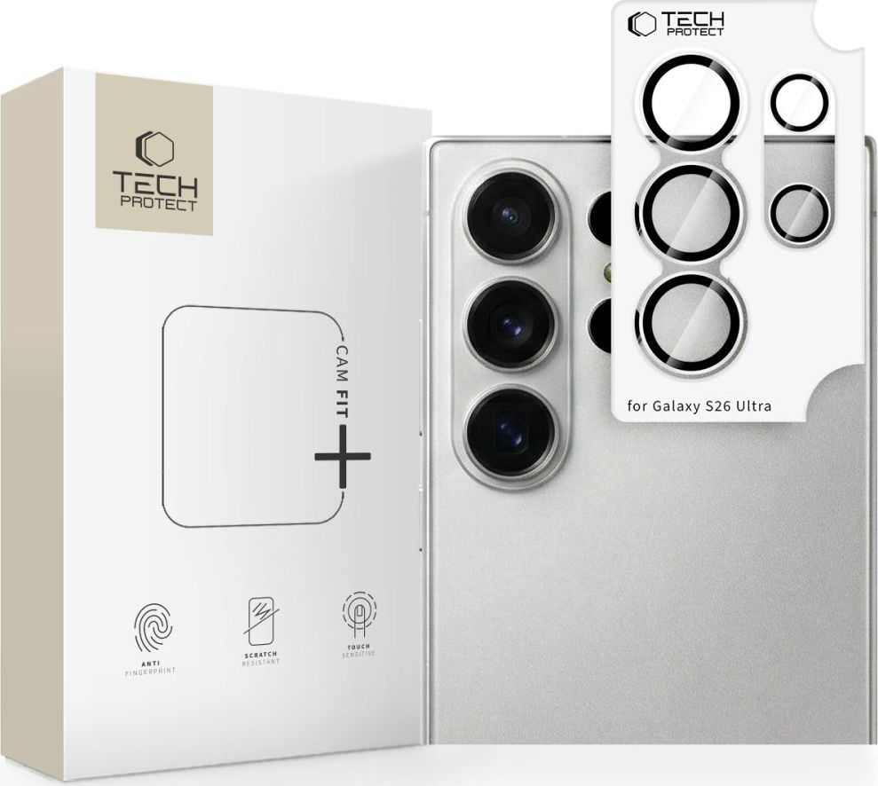 TECH-PROTECT CAMRING FIT+ ULTRA CLEAR KRYT NA FOTOAPARÁT PRO GALAXY S26