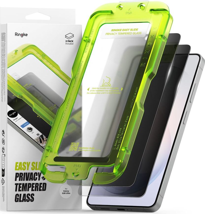 RINGKE EASY SLIDE 2-BALENÍ PRO GALAXY S26 ULTRA PRIVACY SKLO S OCHRANOU SOUKROMÍ